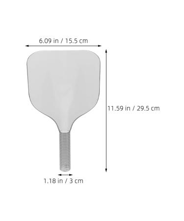 NOLITOY 2pcs Barber Hair Cutting Cover Plastic Hairspray Shield Water Proof Reusable Makeup Protector for Dyeing and Styling (Transparent) 2pcs Transparent - Buy Online on GoSupps.com