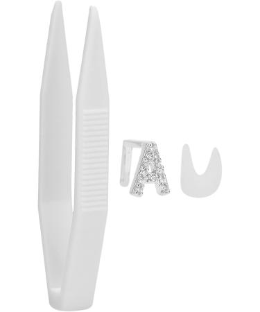 Capital Letter A Single Hip Hop False Tooth Halloween Festival Hip Hop Tooth Decoration Accessory (Silver Color) - Buy Online on GoSupps.com