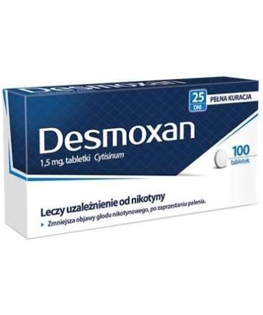 DESMOKSAN DESMOXAN 100 TABS STOP SMOKING - Buy Online on GoSupps.com
