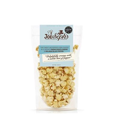 Joe & Seph's Fromage De Chèvre Et Poivre Noir Popcorn 70G (Paquet de 8)