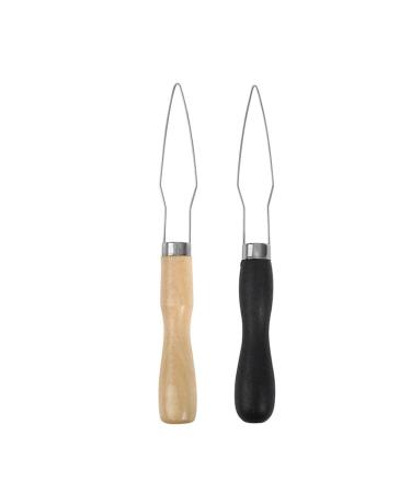 Gxfcai shirts button hook helper clothing shirts sweater hand button lug helper p arthritis hook easy assist button aid k9o4 black + wood unit size
