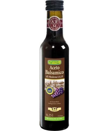 Rapunzel Organic Balsamic Vinegar of Modena PGI Special (6 x 250 ml) - Buy Online on GoSupps.com