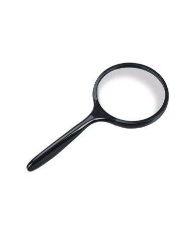 100mm Glass Optical Glass Engineering Plastic Handheld HD Large Mirror 5X Old People Student Child Learn Reading Good Times