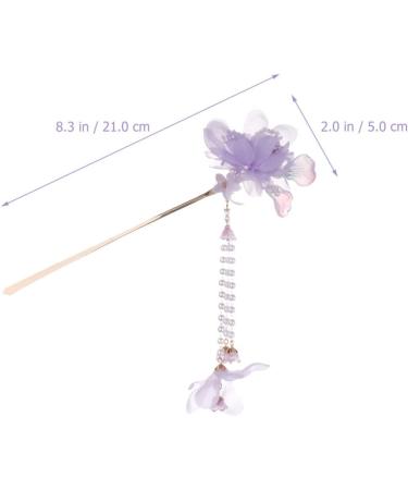 Abaodam Womens Hair Accessories Flower Hair Sticks Japanese Chinese Hair Chopsticks Crystal Flower Buns Hair Vintage Retro Ancient Hair Hair Fork Hair Styling Tool v Flower Hair Accessories - Buy Online on GoSupps.com
