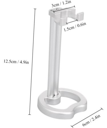 Optimized Healeved Razor Storage Rack | Shaving Holder & Stand for Men | Durable Shaving Tool Organiser - International Shipping Available - Buy Online on GoSupps.com