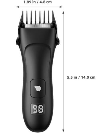 NOLITOY Electric Body Hair Trimmer for Men - Portable Groin & Body Groomer International Shipping Available - Buy Online on GoSupps.com