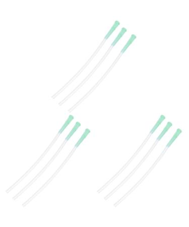 PopetPop Babyuit 9-part budgie or medicine tools water disease for parrot hoses Baby-hand-hand-hand accessories with reusable feeding hose for small 0.7x14cmx3PCs as shown