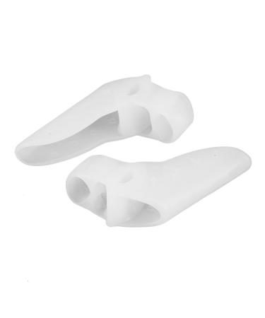 Lizealucky 2 pair of gel toe spreader midfoot cushion orthoses of spacers for bale toes smoothing iron for bale toes hallux valgus hammer toe slide-resistant breathable soft