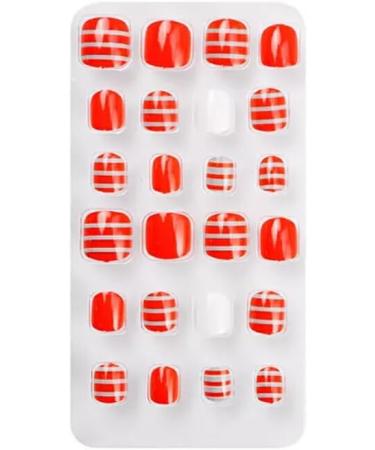 dijiusidy 1 Set Christmas Nail Wraps Cartoons Style Decor Adorable False Fingernails Children Removable Art Decals DIY Manicure PNT-16-05 - Buy Online on GoSupps.com