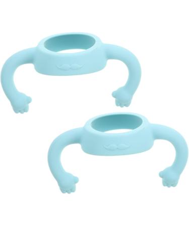Toyvian 8 Pcs Bottle Handle Milk Bottle Accessories Bottle Grip Silicone Bottle Grip Bottle Grip Milk Bottle Grips Wide Mouth Silicone Soft 14.00X5.00X5.00CMx4pcs Sky-bluex4pcs - Buy Online on GoSupps.com