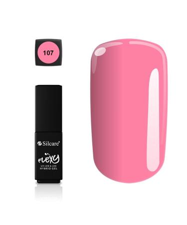 Roxie Cosmetics Silcare Soak-Off Hybrid Gel Manicure UV & LED Gel 4.5g Color 107