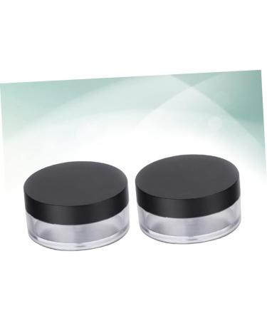  BIUDECO Set of 2 Round 10g Makeup Containers in Leak-Proof Elastic Mesh Black - Buy Online on GoSupps.com