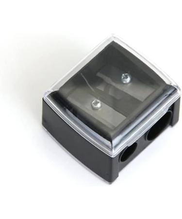 Dual Hole Eyeliner Sharpener with Cover - Portable Makeup Tool for Eyebrow and Eye Pencils - Buy Online on GoSupps.com