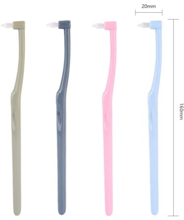 4 Pieces Tuft Toothbrush Set - Soft Trim Interdental Brushes for Detail Cleaning | B fzahnbrush with Fragrance Rejuvenated Design - Buy Online on GoSupps.com