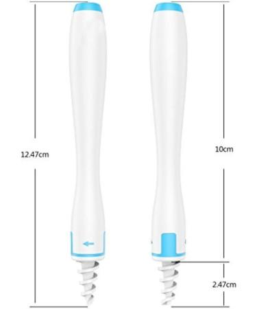 Q-Grips Earwax Remover Spiral Tool with 16 Replacement Heads - Reusable & Washable Silicone Ear Cleaning Kit - Buy Online on GoSupps.com