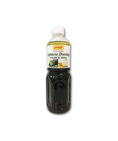 Nihon Shokken Yuzu & Wasabi Japanese Dressing 1Lt Yuzu Wasabi Japanese