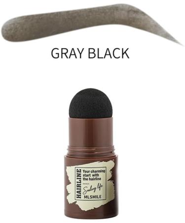 Eyebrow Powder Stick Eyebrow Stamp One Step Eyebrow Stamp Shaping Kit Long Lasting Eyebrow Makeup Eyebrow Powder Tool Set (dark gray) - Buy Online on GoSupps.com