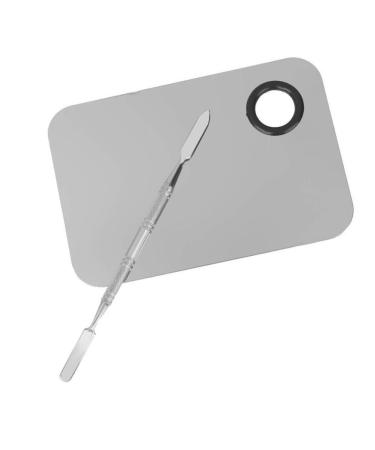 Gatuida Foundation mixture Make-up pallet Spatula Palette to mix Laspben Tools eyeshadow Mix make-up plate color mixing spatula Make-up spatula tool painting cantor pigment