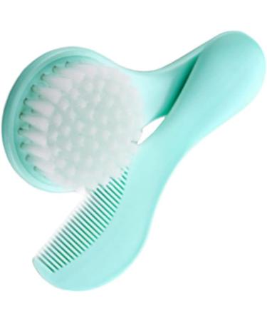 Frcolor 2 Piece Baby Bathing Accessories Set | Soft Bristles Brushes & Scissor Sleeve | Perfect for Newborns & Children | Essential Bath Set & Massage Device - Buy Online on GoSupps.com