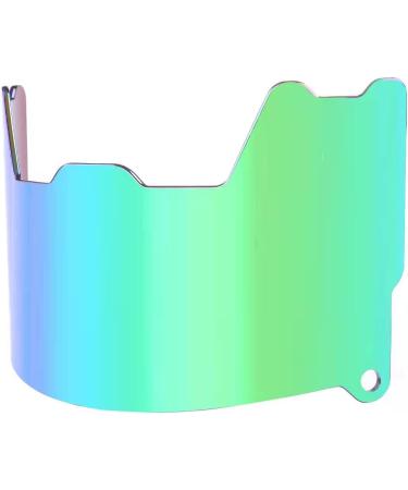 Football Sun Visor  Professional Football Helmet Sun Visor  Shield Suitable for Youth Football Helmet and Adult Football Helmet  Including Sun Visor Clip  ice Hockey Goggles (Helmet is NOT Included) Green - Buy Online on GoSupps.com