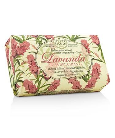Nesti Dante Lavender Natural Soap Rosa Del Chianti Romantisch 150 g