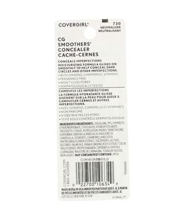 CoverGirl Smoothers Concealer Neutralizer-N 0.14 oz - Pack of 5 | Buy Online - Buy Online on GoSupps.com