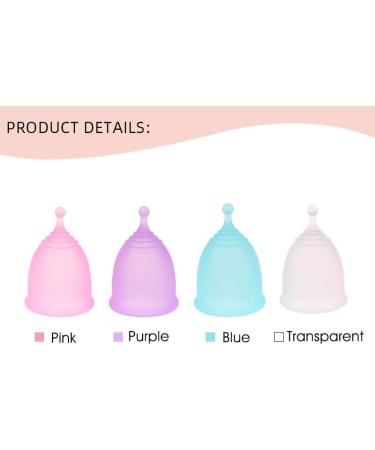 Florauspicious Reusable Menstrual Cup Set - 2 Pack (Small Pink) | Eco-Friendly Female Care - Buy Online on GoSupps.com