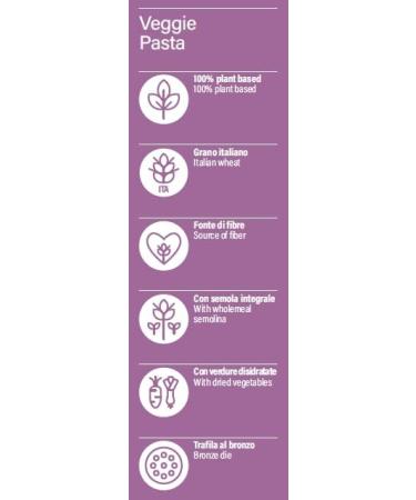 Dalla Costa Vegan pasta Strozzapreti whole wheat groats with beets black carrot and onions savings pack 8 x 250 grams - Buy Online on GoSupps.com