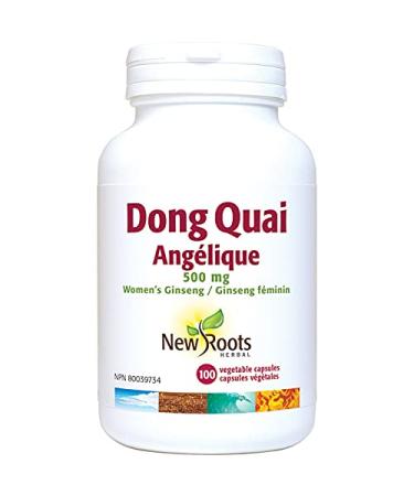 New Roots Herbal - Dong Quai - 100 capsules - 500mg per Capsule Women s Ginseng