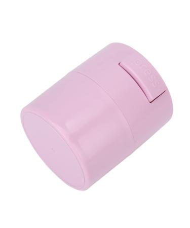 Fictory Eyelash Glue Storage Box Portable Eyelash Glue Container Negative Pressure Large Capacity Lash Extension Adhesive Container Jar for Women Grafting Eyelash (Pink)