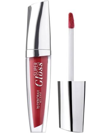 Deborah Milano Super Gloss Lip Gloss N07 Brick Red volumizing and shiny lip gloss with hyaluronic acid gives soft smooth and moisturizing lips 45 g - Buy Online on GoSupps.com