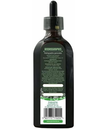 Andrographis Alcohol-Free Extract (200ml) - Buy Online on GoSupps.com