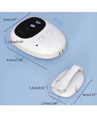Wireless Bedwetting Alarm System with USB Rechargeable Pee Sensor - 3 Reminder Modes for Infants, Bedridden Patients & Elderly - Buy Online on GoSupps.com