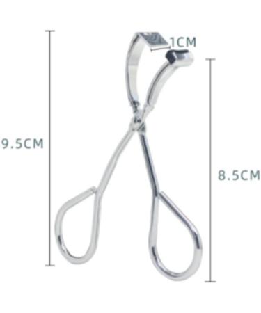 Professional Eyelash Curler with Refill Pads - Mini Stainless Steel Lash Curler for Dramatic Look | Fits All Eyelash Shapes - International Shipping - Buy Online on GoSupps.com