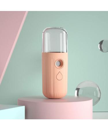 1PC Mini Facial Mister Handheld Face Mist Sprayer Moisturizing Steamer USB Recharging Skin Hydration Tool 30ml. Pink - Buy Online on GoSupps.com