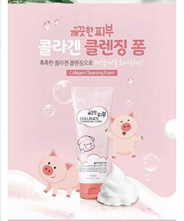 Esfolio Collagen Cleansing Foam 5.29oz - Hydrating Facial Cleanser 150g - Buy Online on GoSupps.com