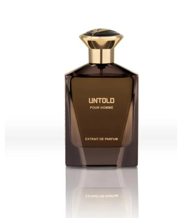 Untold Pour Homme Extrait De Parfum 3.4 Oz Cologne For Men eau de parfum Long Lasting Cologne 10-12 Hours (Made In USA)
