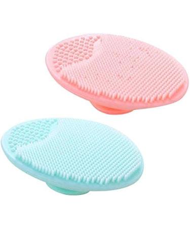 Silicone Manual Facial Cleansing Brushes fit for Skin Scrubber Exfoliator Massager - Buy Online on GoSupps.com