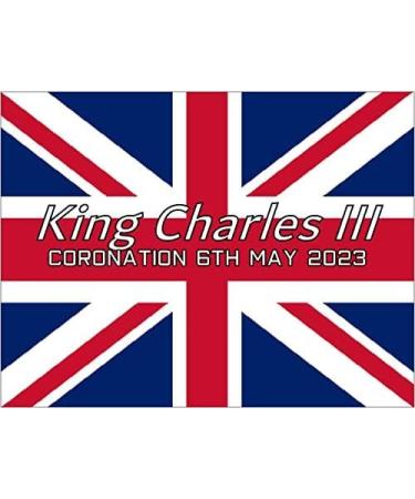 King Charles III Coronation May 2023 Edible Icing Decoration 20x27cm Rectangle Cake Topper