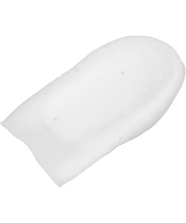 Silicone Heel Pad - Invisible Height Increase & Comfort | Flexible White Heel Cups for All-Day Wear - Buy Online on GoSupps.com