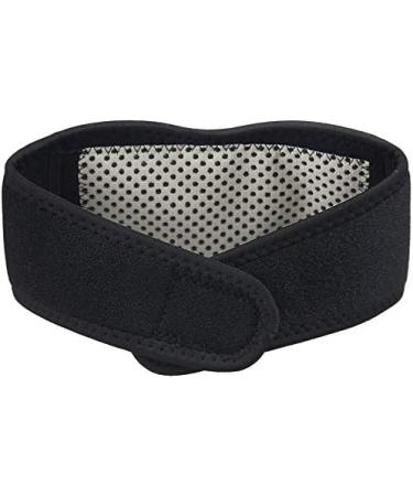 Heated Neckband Neck Wrap with Magnetic Therapy for Neck Pain Relief - Black - Buy Online on GoSupps.com