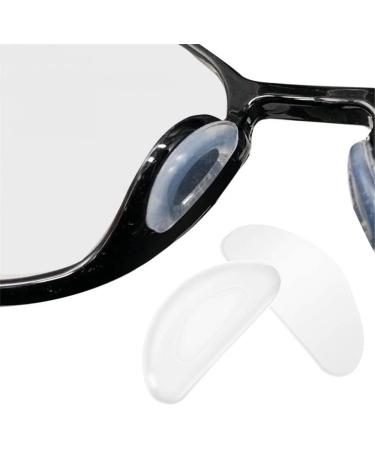 Silicone Nose Pads for Glasses - 12 Pairs Anti-Slip Adhesive Cushions for Sunglasses - Transparent Comfort & Support - Buy Online on GoSupps.com