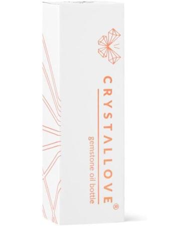 CRYSTALLOVE Bouteille d'huile 10 ml - Jaspis Red - Cristaux d'huile Rollon pour huiles parfums cosm tiques massages - Bouteilles d'huile essentielle en verre - Rouleau en verre rechargeable - Buy Online on GoSupps.com