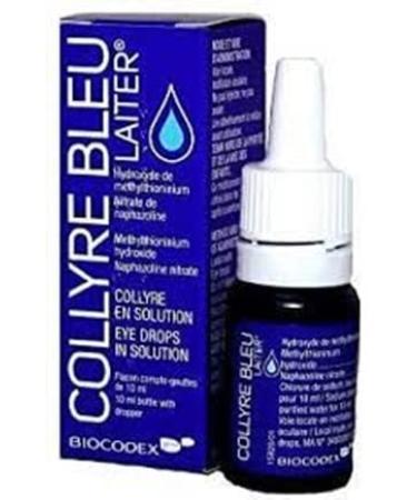Original Laiter Collyre Bleu Eye Drops - 10ml | Fast & Reliable International Shipping for Eye Care - Buy Online on GoSupps.com