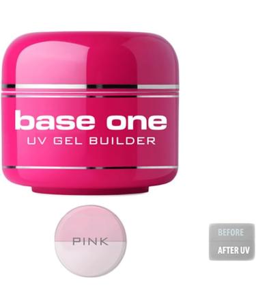 Silcare Base One UV Gel Nails Builder - Pink 15g - Buy Online on GoSupps.com