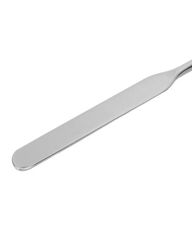 Stainless Steel Makeup Spatula - Ergonomic Tool for Liquid Foundation, Nail Art, and Makeup Artists - Buy Online on GoSupps.com