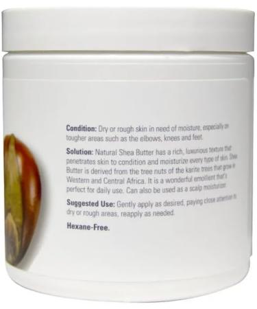 NOW Solutions Certified Organic Shea Butter Moisturizer For Rough And Dry Skin 207mL - Buy Online on GoSupps.com