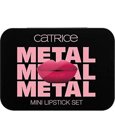 Catrice Metal Metal Metal Mini Lipstick Set - Multicoloured Metallic Lipsticks (4.8g) | International Shipping Available - Buy Online on GoSupps.com