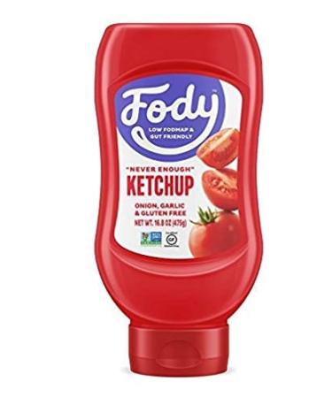 Fody Food Co, Ketchup, Low FODMAP and Gut Friendly, Gluten and Lactose Free, Garlic and Onion Free (3 pack)
