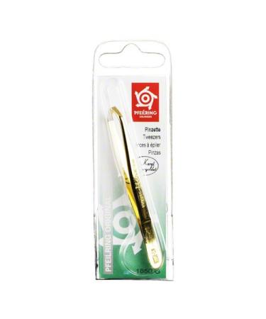 TWEEZERS Servina 1850G hard gold plated 1 pc